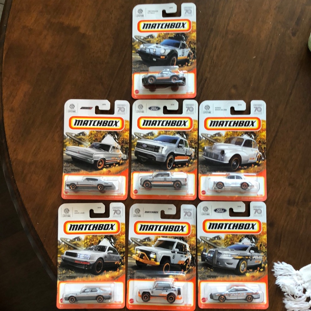 Matchbox 70th Anniversary complete set